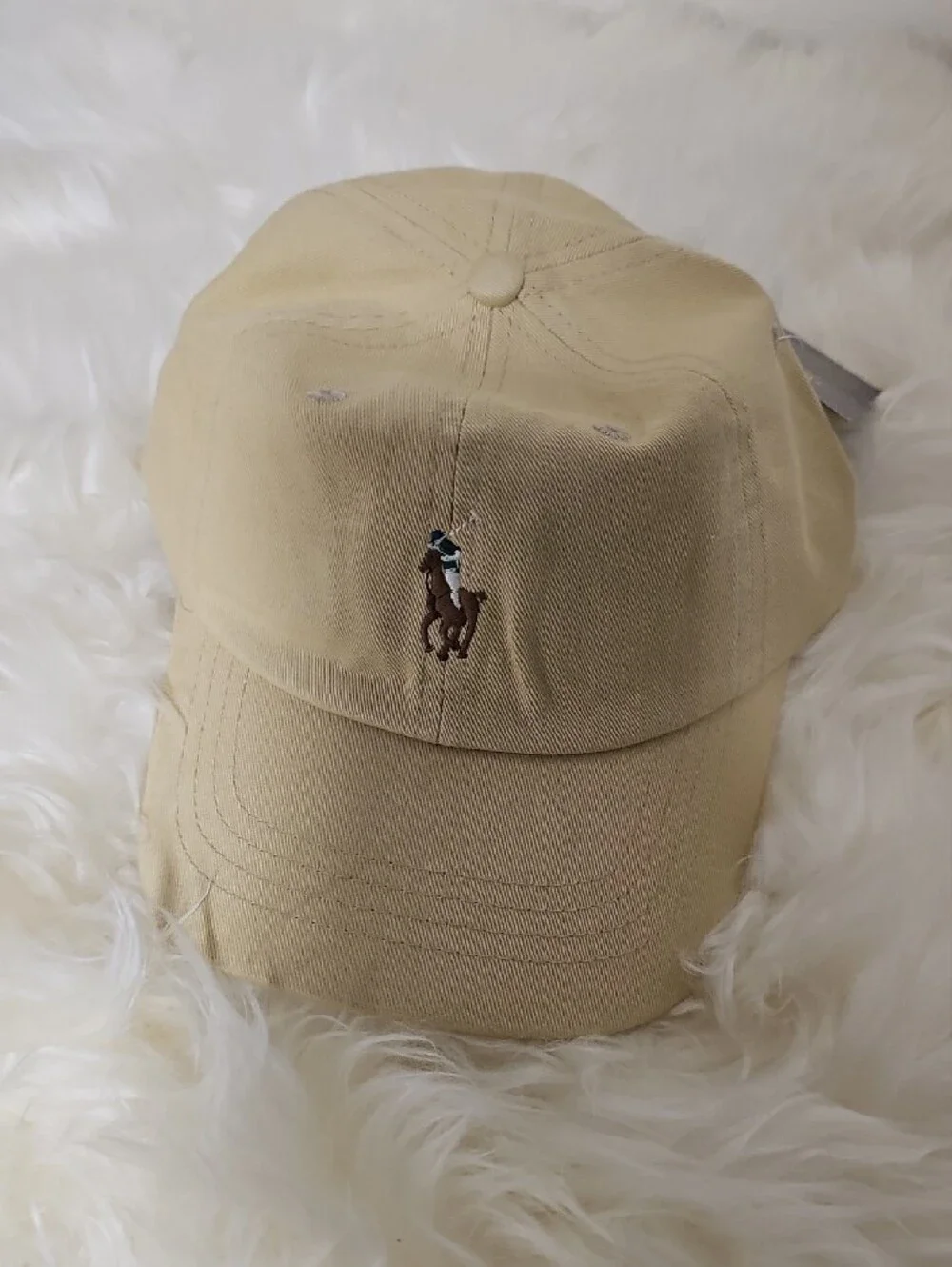 Polo by Ralph Lauren Men’s Khaki Polo Player Cap